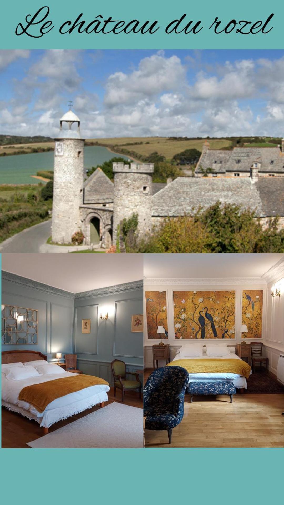 Le Rozel Les Chambres Du Chateau Du Rozel מראה חיצוני תמונה